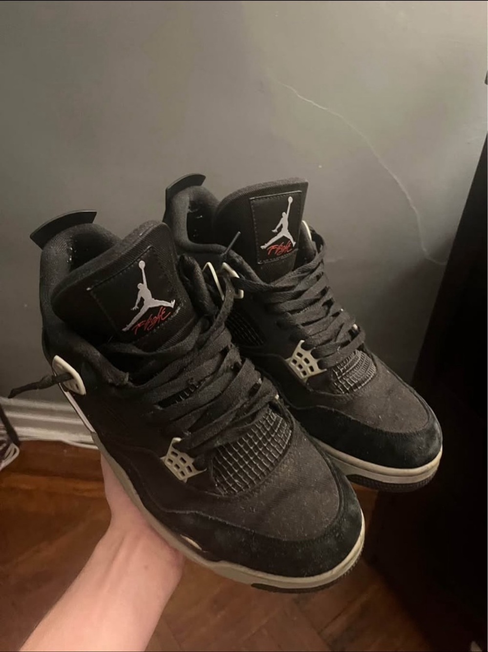 Air Jordan 4 Retro ‘Black Canvas’